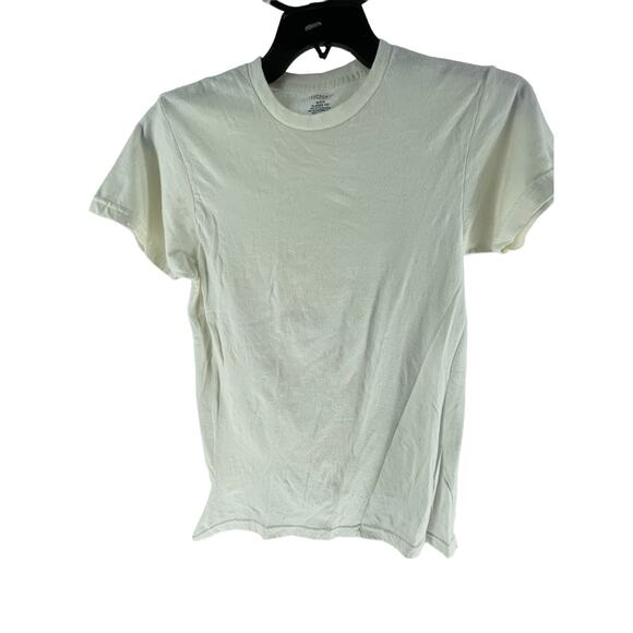Stafford Essentials Classic Fit White Short Sleeve Crew Neck T-Shirt Men's Small - Picture 1 of 5